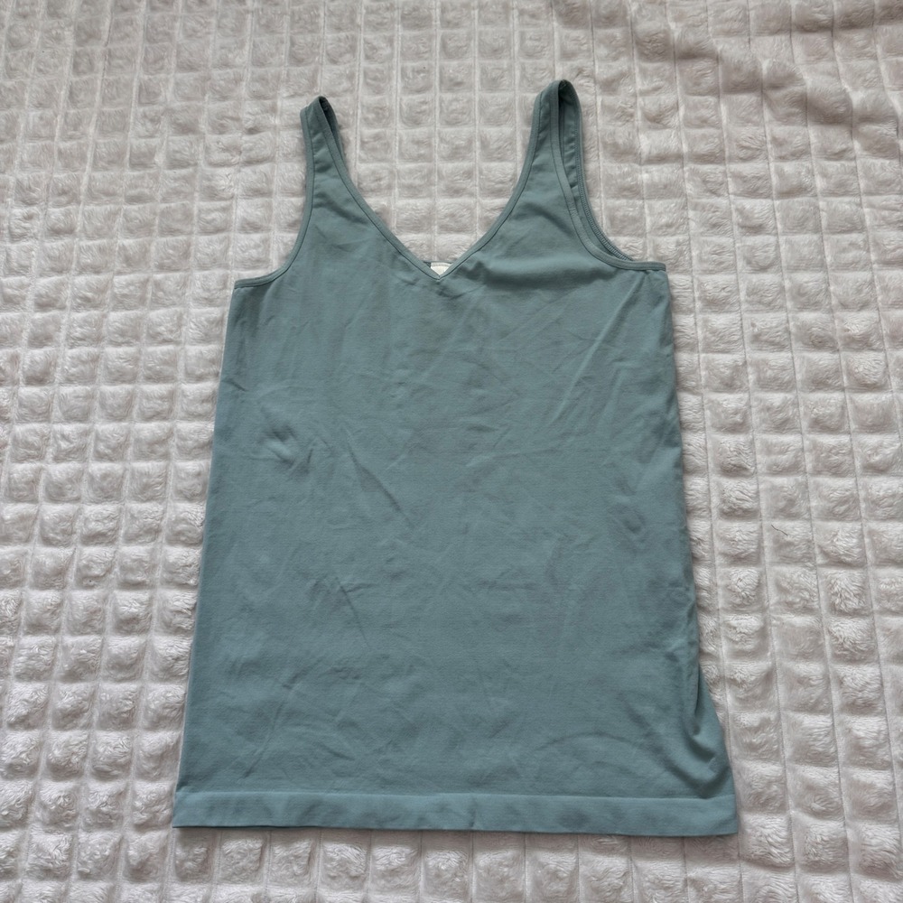 NEW Eloise Large Sky Blue Seamless Reversible Cami Tank Top Layering